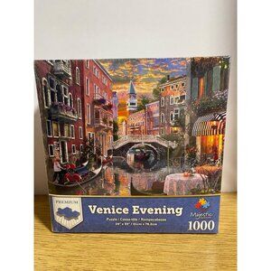 Majestic Premium 1000 Piece Venice Evening Jigsaw Puzzle 24" X 30"